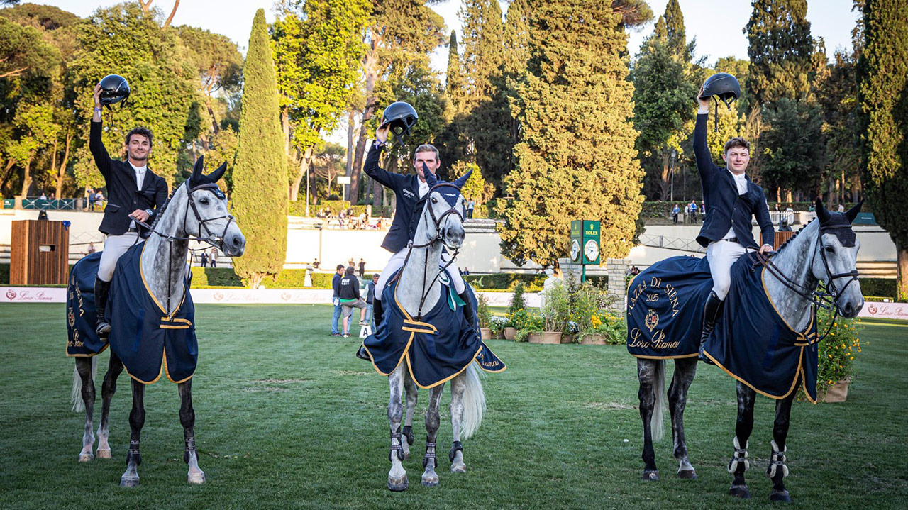 It’s a three-way divide in Loro Piana Six-Bar Thriller