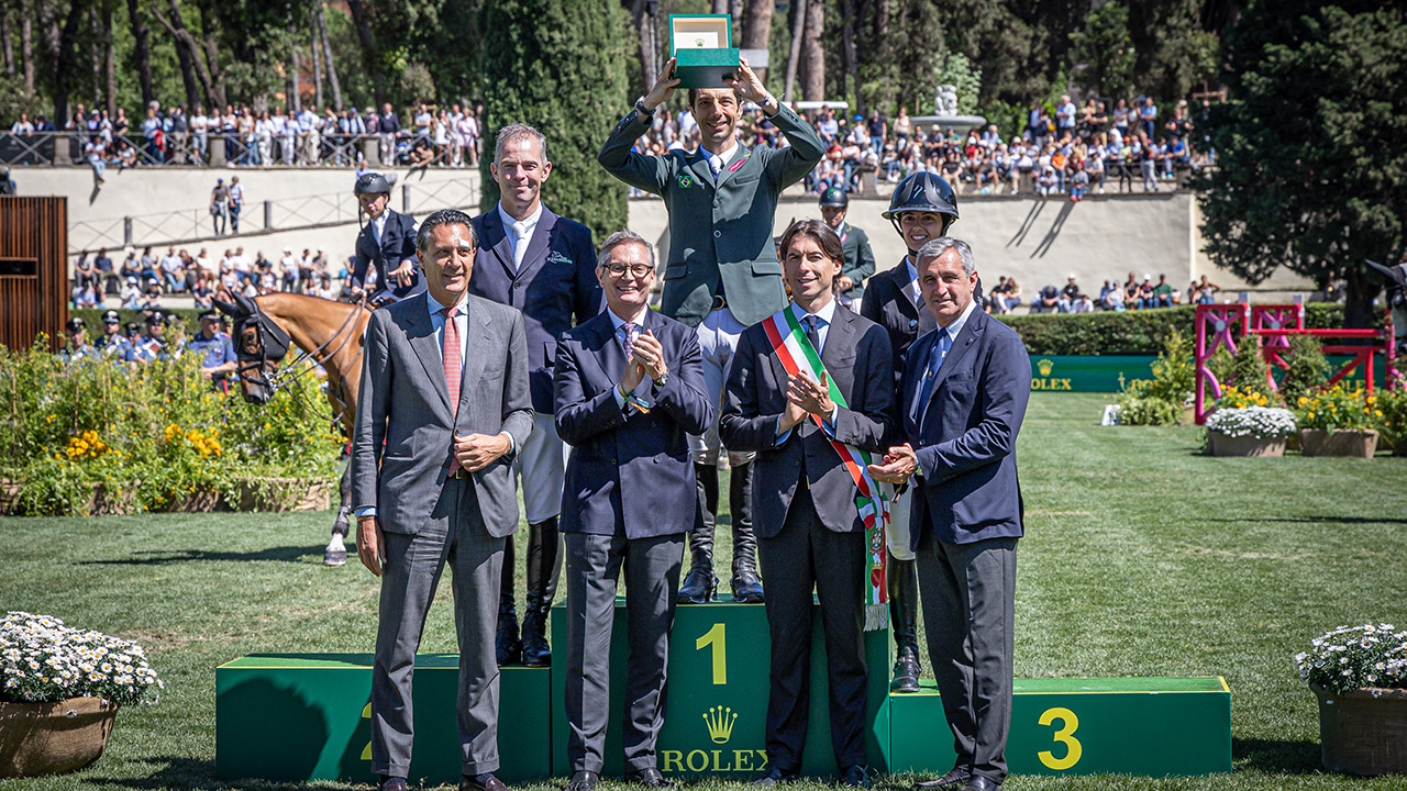 Rolex Gran Prix Roma al brasiliano Mansur